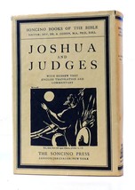 Rev. Dr. A. Cohen Joshua And Judges: Hebrew Text &amp; English Translation With An I - $58.95