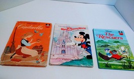 Disney books Disneyana 1970&#39;s vintage - $17.79