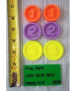 LOT 6 Replacement Coins compatible Little Tikes Count n Play Cash Register - $9.50