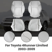 Front Driver &amp; Passenger Leather Seat Cover For Toyota 4Runner Limited 2003-2009 - £71.73 GBP