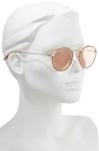 Oliver Peoples Ellice 50mm Mocha Marble Gold Photochromic Sunglasses  - £234.92 GBP