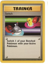 Switch 95/102 Base Set Trainer 1999 Vintage WOTC Pokemon Card NM-Mint - £3.13 GBP