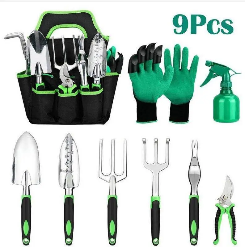 aluminum gardening tools with durable storage tote bag - £453.60 GBP
