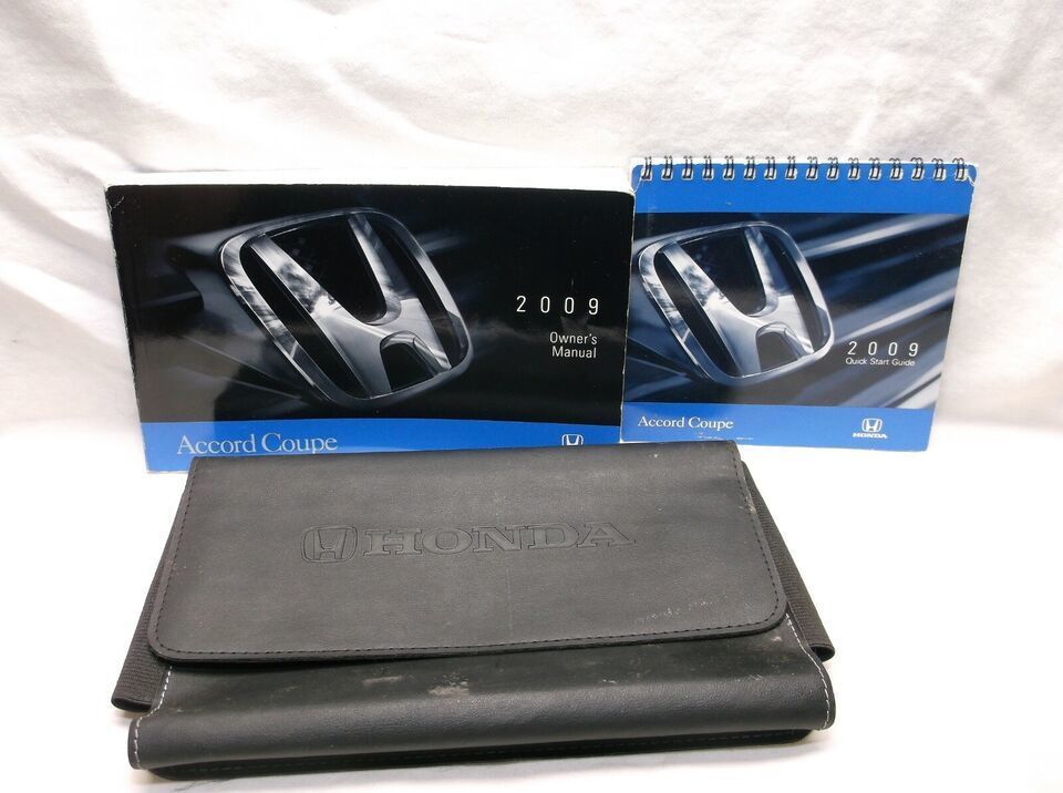 Primary image for 2009..09 HONDA ACCORD COUPE   /OWNER'S/OPERATOR/USER MANUAL/ BOOK/GUIDE/CASE