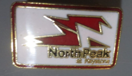 NORTH PEAK KEYSTONE SKI RESORT Lapel Pin 3/4 x 1/2 inches - $9.65