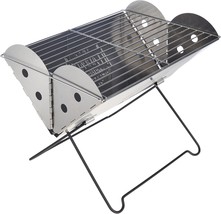 Uco Portable Stainless Steel Grill And Fire Pit Flatpack. - £42.88 GBP