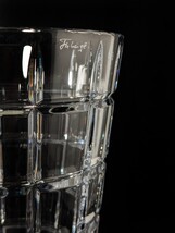 Fabergé Crystal Atelier Collection "Metropolitan" Vase - 13” H x 4.5" W x 2.5"B image 4