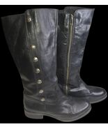 Harley Davidson Women&#39;s Black Leather Motorcycle Boot D83606 Sz 9 Us - €72,98 EUR