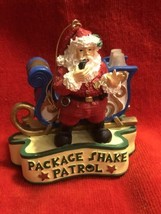 Christmas House of Lloyd Package Shake Patrol Figurine Vintage 1999 Works - £11.07 GBP