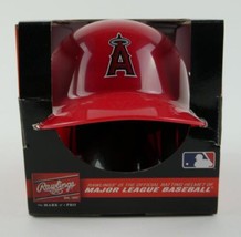 Los Angeles Angels Rawlings Mini Batting Helmet With Display Stand Red NIB - £15.63 GBP