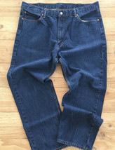 Levis Mens 505 Straight Jeans Medium Wash 42X32 (actual Inseam 30) High ... - £35.41 GBP