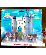 NIP Vintage Blue Box Tiny Dreams Fairy Tale Play Set Poly Pockets - $736.23 MXN