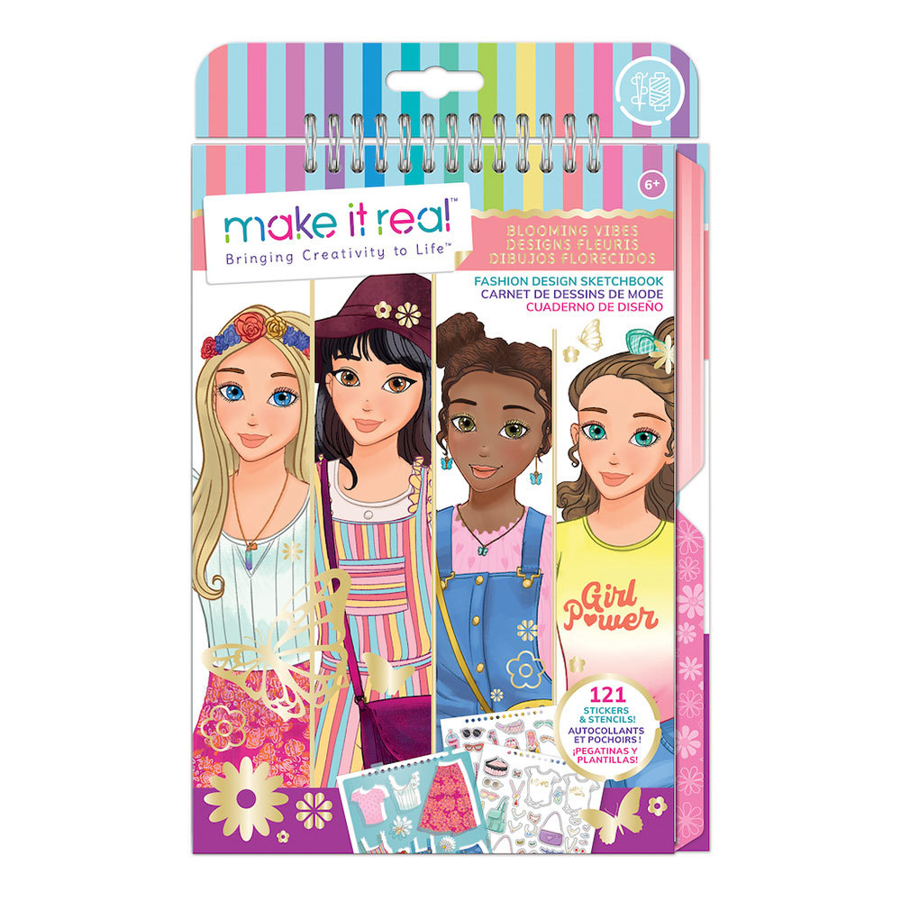 Make It Real Blooming Vibes Sketchbook - $24.96