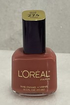L&#39;oreal Creme Nail Enamel Polish - 274 Belle Rose - 0.5 oz - $14.85