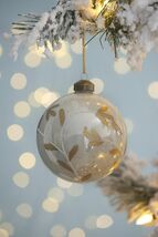 Glass Christmas Ball Ornaments - Set of 6 Decorative Hanging Decorations - $58.99
