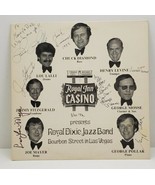 Vtg Royal Dixie Jazz Band Bourbon Street in Las Vegas Autographed LP Rec... - £22.82 GBP