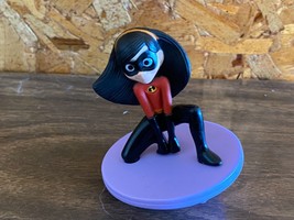 2018 McDonald’s Happy Meal Violet on Saucer Toy The Incredibles 2 EXC Loose - £2.36 GBP