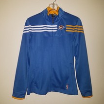 Adidas OKC Oklahoma City Thunder Jacket Full-Zip Blue Orange White Women... - $29.65
