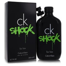 CK One Shock by Calvin Klein Eau De Toilette Spray 6.7 oz for Men - £32.05 GBP