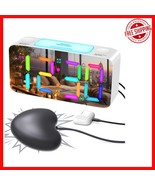 Dynamic RGB Alarm Clock with Bed Shaker for Heavy Sleepers - 7 Color Nig... - $31.03