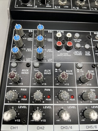 Monoprice Pro Audio Series 615810  10 Chanel Mixer With USB Item image 3