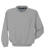 Men&#39;s Tri-Mountain Water Resistant Windproof Wind Shirt Gray Size 2XL - $41.66 CAD