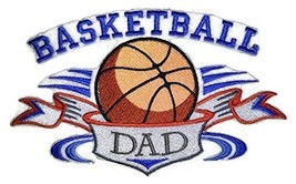 Happy Father&#39;s Day Custom and Unique Embroidered Gift[Basketball Dad] Em... - $16.72