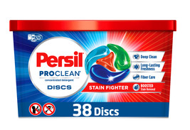 Persil Discs Laundry Detergent Pacs, Stain Fighter, 38 Count  - £20.32 GBP