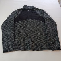 Tek Gear Men's Black & Gray Full Zip Long Sleeve Jacket Size XL image 2