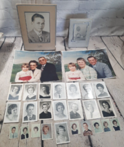 Lot of 28 Photos Vintage 1960s High School Senior Pictures and Other Misc Family - £8.62 GBP