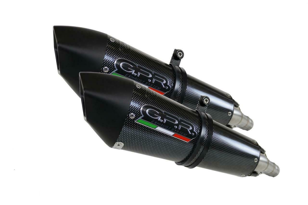 GPR Exhaust Yamaha R1 2007-08 Pair Homolog Slip-On GPE ANN Poppy - £792.87 GBP