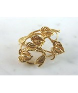 Womens Vintage Estate 14K Gold Floral Brooch 5.3g E2012 - €547,69 EUR