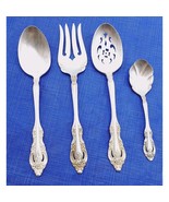 Oneida Community SILVER ARTISTRY Set 4 Serving Pcs Silverplate Flatware VTG - $946.23 MXN