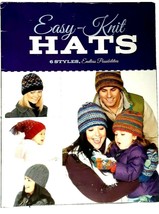 Easy-Knit Hats: 6 Styles, Endless Possibilities with Instructions - £3.93 GBP
