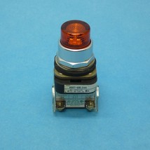 Allen Bradley 800T-QBL24A /T Illuminated Push Button Amber 24 VAC/DC NO/... - £23.97 GBP