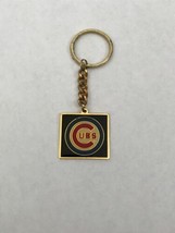 1987 CHICAGO Cubs Gold Baseball Enamel Logo Keychain Peter David Inc. - £6.25 GBP