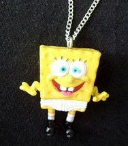 Funky Rare Spongebob Underpants Necklace Funny Character Toy Mini Figure Jewelry - £6.88 GBP