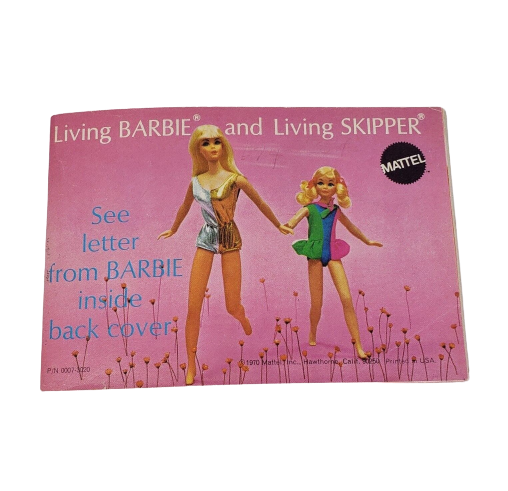 VINTAGE 1973 MATTEL LIVING BARBIE LIVING SKIPPER BOOKLET BROCHURE BOOK CATALOG - $27.55