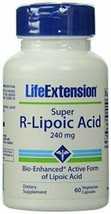 Life Extension Super R-Lipoic Acid, 240 mg, 60 Count - £30.04 GBP