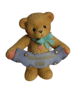 Cherished Teddies 663883A Millennium Avon Bear Figurine 1999 Enesco - £17.69 GBP