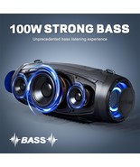 Ortizan 100W Waterproof Wireless Speaker - Powerful Sound &amp; Deep Bass, P... - $144.52