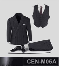 1/6 Scale Male Figure Clothes Accessory British Gentleman  Suit &amp; Shoes Model fo - £115.85 GBP