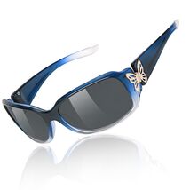 TJUTR Polarized Women&#39;s Wrap Around Butterfly Sunglasses UV400 Protection - $159.68 MXN