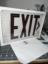 professional EXITRONIX LED EXIT SIGN  602/WB SERIES 120/277V 60HZ - $49.47