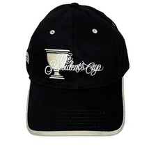 The Presidents Cup Golf Hat Black Strapback Partners Club Robert Trent J... - $14.22