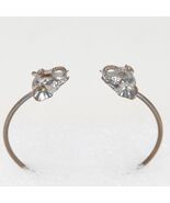 Elephant Themed Brass Cuff Bracelet 2.3&quot; Dia - €5,92 EUR