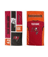 Tampa Bay Buccaneers Official NFL Jersey or Colorblock Personalized Beac... - $67.90 CAD