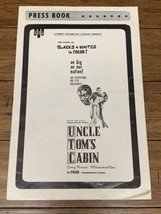 Uncle Tom’s Cabin 1987 Vintage Press Kit Movie Poster Original Rare CV JD - £40.72 GBP