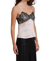 Lucy Paris ada lace detail top in Champagne - £39.42 GBP