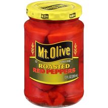 Mt. Olive Roasted Red Peppers - 12 fl oz Pack Of 4  - £14.35 GBP